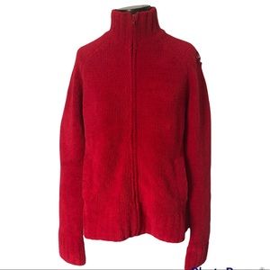 Oarsman Chenile Zip Front Jacket